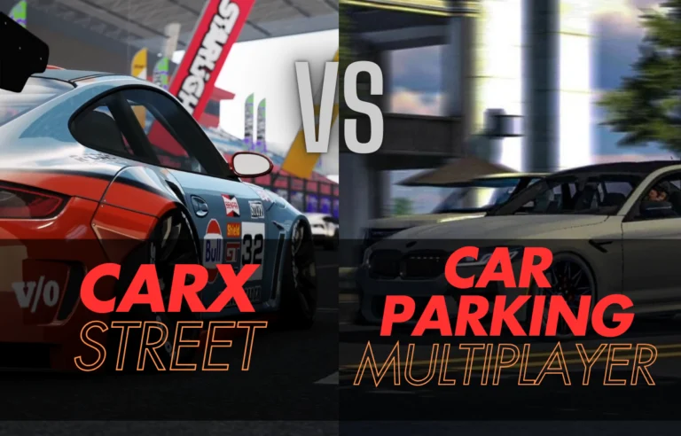 CarX Street-VS-Car Parking Multiplayer